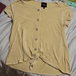 Mustard yellow top